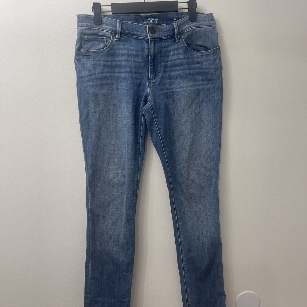 Loft Women's Denim Jeans Relaxed Skinny Size 2/26